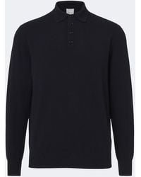 Allude - Cashmere Polo Sweater - Lyst