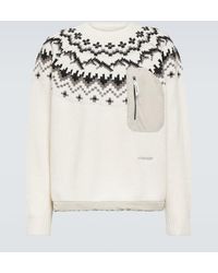 and wander - Lopi Fair Isle Wool-blend Sweater - Lyst