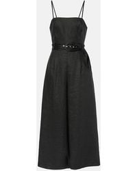 Zimmermann - Linen Jumpsuit - Lyst