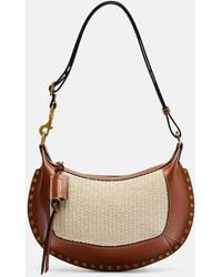 Isabel Marant - Oskan Leather Shoulder Bag - Lyst