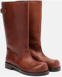 Acne Studios - Beshay Leather Mid-Calf Boots - Lyst