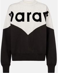 Isabel Marant - "houston" Bicolour Sweatshirt - Lyst