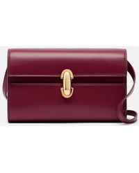 SAVETTE - Symmetry Mini Leather Crossbody Bag - Lyst