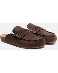 JW Anderson - Suede Mules - Lyst