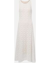 Vince - Knitted Midi Dress - Lyst