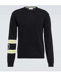 Valentino - Vlogo Wool And Cashmere Sweater - Lyst