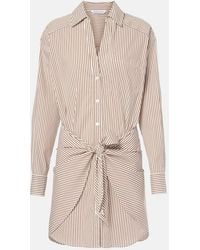 Veronica Beard - Roanoke Cotton-Blend Shirt Dress - Lyst