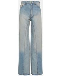 Victoria Beckham - Jeans anchos de tiro alto - Lyst