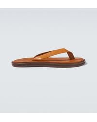Studio Nicholson - Curren Leather Thong Sandals - Lyst