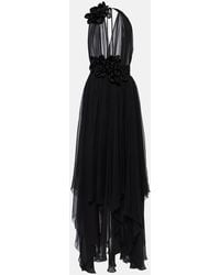 Dolce & Gabbana - Vestido de fiesta de chifon de seda - Lyst