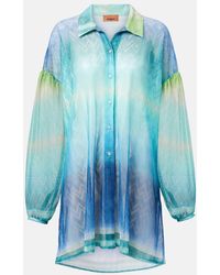 Missoni - Camisa Oversized En Zigzag - Lyst