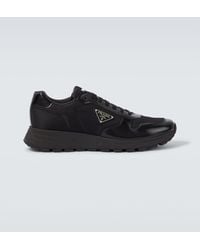 Prada - Sneakers Aus Re-Nylon Und Leder - Lyst
