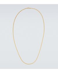 Tom Wood Curb Gold-plated Chain Necklace - White