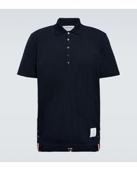 Thom Browne - Cotton Polo Shirt - Lyst