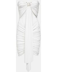 Christopher Esber - Ring-detail Ruched Cutout Minidress - Lyst