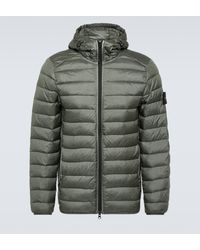 Stone Island - Compass Quilted Down Jacket - Lyst