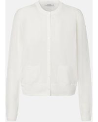 Dorothee Schumacher - Summer Semi-Sheer Cotton-Blend Cardigan - Lyst