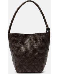 The Row - N/S Park Medium Woven Leather Shopper - Lyst