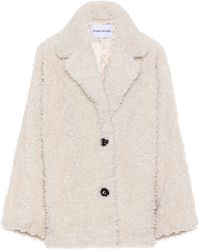 Stand Studio Merilyn Faux-shearling Jacket - White