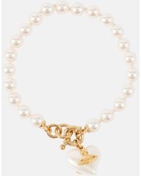 Vivienne Westwood - Sheryl Faux Pearl Gold-plated Bracelet - Lyst