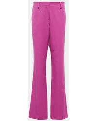 Magda Butrym - Low-rise Straight Wool Pants - Lyst
