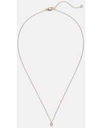 STONE AND STRAND - Essential 14Kt Choker With Diamonds - Lyst