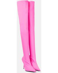 Balenciaga - Knife Over-the-knee Boots - Lyst