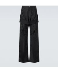 Rick Owens - Megastrapped Geth Wide-Leg Pants - Lyst