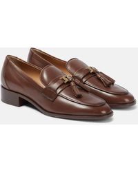 Tod's - Tassel-trimmed Leather Loafers - Lyst