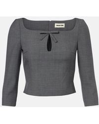ShuShu/Tong - Bow-Detail Cutout Top - Lyst