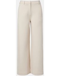 Max Mara - Caucaso Cotton-Blend Wide-Leg Pants - Lyst