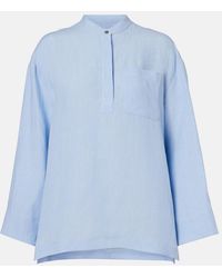 Max Mara - Cantico Linen Blouse - Lyst