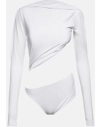 Jacquemus - Le Body Carozzu Mesh Bodysuit - Lyst