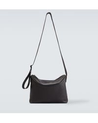 Lemaire - Messenger Bag Folio Small Aus Leder - Lyst