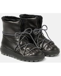 Bogner - Chamonix Leather Ankle Boots - Lyst