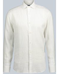 Frescobol Carioca - Antonio Long-sleeved Linen Shirt - Lyst
