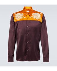 Dries Van Noten - Embroidered Shirt - Lyst