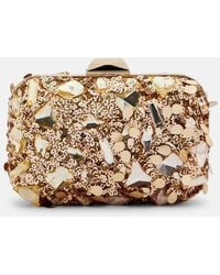 Jimmy Choo - Verzierte Clutch Cloud - Lyst