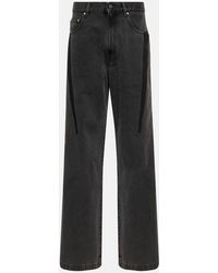 Dion Lee - Mid-Rise Wide-Leg Jeans - Lyst