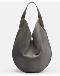 Victoria Beckham - Soft Plie Suede Shoulder Bag - Lyst