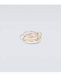 Spinelli Kilcollin - Hyacinth Sterling Silver, 18kt Gold, And Rose Gold Ring - Lyst