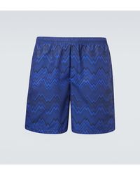 Missoni - Zigzag Swim Trunks - Lyst