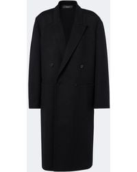 Gucci - Double-Breasted Wool Coat - Lyst