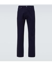 Prada - Mid-Rise Straight Jeans - Lyst