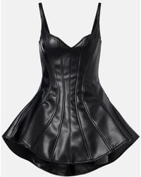 David Koma - Ruffled Midi Dress - Lyst