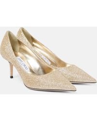 Jimmy Choo - Love 65 Glitter Pumps - Lyst