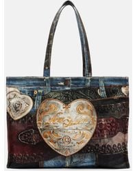 Acne Studios - Bolso De Lona Grabada - Lyst