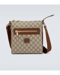 Gucci - GG Supreme Messenger Bag - Lyst