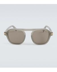 ZEGNA - Aurora Ii Flat-Top Sunglasses - Lyst