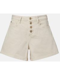7 For All Mankind - Kori Denim Shorts - Lyst